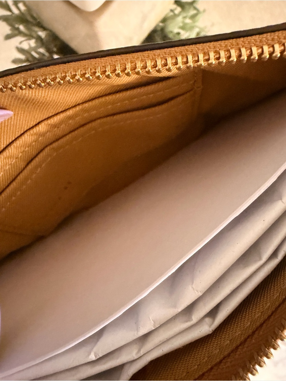 Coach Leather Wristlet in Saddle
Brown NWOT - Picture 3 of 4